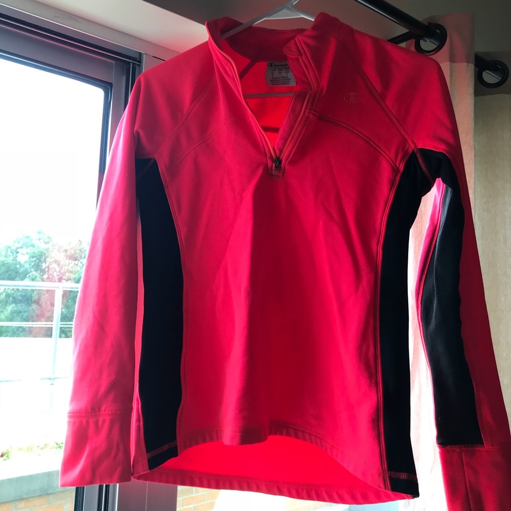 Champion power train three quarter zip